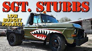 Will STUBBY Ford Truck Run and Drive? Burnout Machine? Meet Sgt. Stubbs!