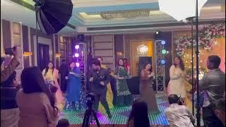 performance of Sangeet ceremony  pls like llsharell subscribe