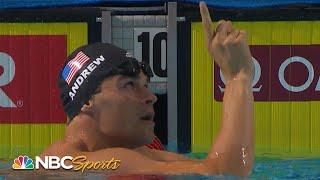 Michael Andrew PR's to win 100m breaststroke at TYR Pro Swim Series | NBC Sports