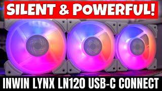 Go Wire Free Inwin Lynx LN120 ARGB Daisy Chain Silent Fans