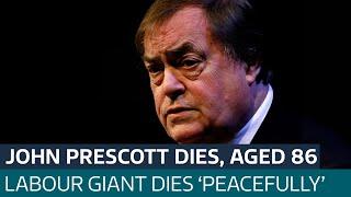 Former deputy prime minister John Prescott dies aged 86