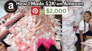 How I MADE $2K on PINTEREST using Amazon Affiliate