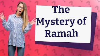 Who is Ramah in the Bible?