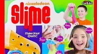 Nickelodeon Slime Kit! Slimy Extravaganza! Glitter Slime, Scented Slime, Foam Slime