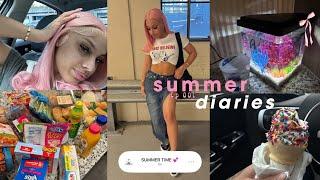 SUMMER DIARIES 001 | Riding Scooters, New Pet, Seafood Boil, Grocery Haul, Rants, I Got A New Tat?!