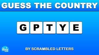 Guess The Countries In Africa By Scrambled Letters - Quiz Guess The Country