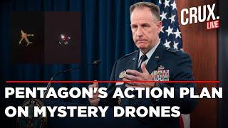 LIVE: Pentagon Press Briefing On Drone Threat In US LIVE | US Mystery Drones Sighting | US News Live