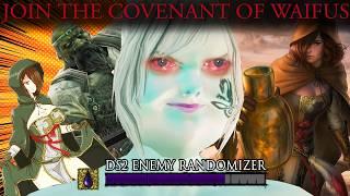 THE COVENANT OF WAIFUS - Dark Souls 2 Enemy Randomizer Mod Funny Moments #5