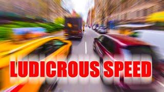 Biking at Ludicrous Speed in NYC | Homage to Spaceballs | Biking Cycling New York City