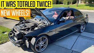 Rebuilding A Wrecked BMW 335IS Part. 3