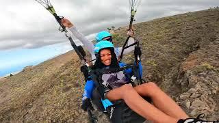 Paragliding Tenerife, this was fun flying like a bird 