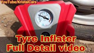 Tyre Inflator | Tyre Inflator for Car and Bike | Air Pump for Car