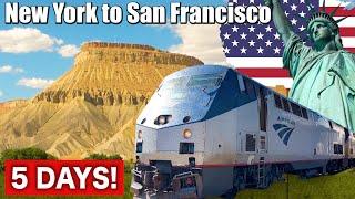 5 DAYS New York to San Francisco by Amtrak Sleeper Train