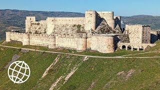 Krak des Chevaliers, Syria  [Amazing Places 4K]