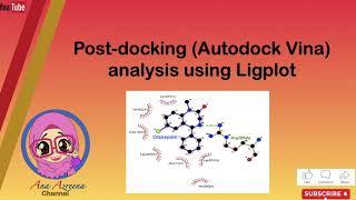 Post docking (Autodock Vina) analysis using Ligplot