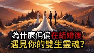 為什麼偏偏會在結婚後遇見你的雙生靈魂？應該如何應對？揭開這背後隱藏的靈性秘密。