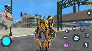 Bumblebee Multiple Transformation Jet Robot Car Game 2020 - Android Gameplay FHD