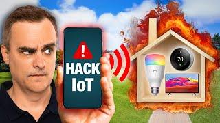 Hacking IoT devices with Python (it's too easy to take control)