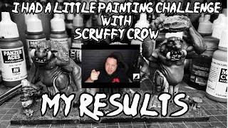 Troll Painting Challenge With Scruffy Crow