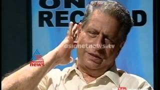 Interviewing M V Raghavan: On Record by T N Gopakumar Part 2