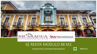 Nicaragua Bienes Raices Granada renta modulo 48m2 en Hotel Selina $200