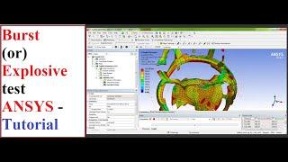 Burst (or) Explosive Test - ANSYS Tutorial - Download Geometry