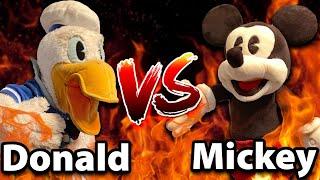 Donald vs Mickey!