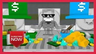 Monster School: WORK AT MONEY FACTORY! - Minecraft Animation