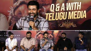 Actor Suriya & Kanguva Team Q & A With Telugu Media | Manastars