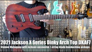 Тhe Jackson X Series DINKY DKAF7 is a decent affordable 7 String Multi scale Chug Machine