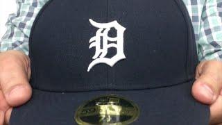 Tigers 'LOW-CROWN HOME' Fitted Hat by New Era