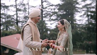 BEST WEDDING HIGHLIGHT 2025 | ANKITA & AMIT | SHIMLA | HIMACHALI WEDDING | WEDVIZ