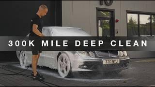 300k Mile Dirty Daily Detailing | Mercedes E Class Deep Cleaning