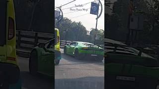 Spotted Lamborghini Huracan in Kottayam #trending #lamborghini