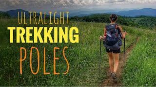 BEST TREKKING POLES For Hiking and Backpacking - ULTRALIGHT GEAR