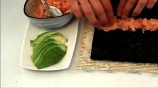 How To Make Sushi Spicy Tuna Sushi Rolls  - How to Make Sushi RollsSauce 2015