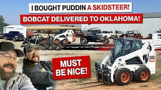 I gave Puddins Fab Shop a skidsteer! Oklahoma road trip!