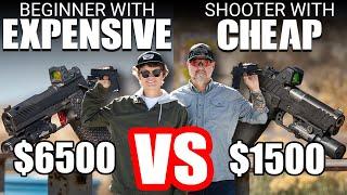 Beginner with $6,500 2011 VS Shooter with a $1,500 Pistol