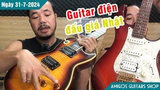 Guitar điện chất lượng đấu giá từ Nhật Bản - rất đẹp và đa dạng | 31-7-2024 | Amigos Guitars Shop