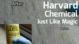 How to remove weird spots & Stains with Harvard Chemical Just Like Magic |Coffee, Tea, Cola, Wicking