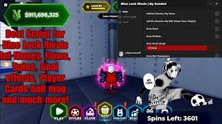 Best Script For Blue Lock Rivals Inf Money Flows Spins Ball Mag And Much More Mobile/PC!?