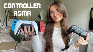 ASMR Controller sounds (button clicking, tapping, scratching, rambles)