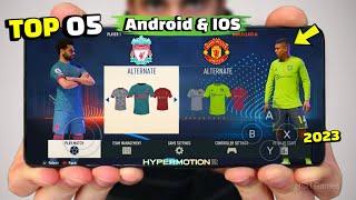 TOP 5 Best Football Games For Android & iOS 2023 Offline/Online | Download Best Soccer Games Mobile