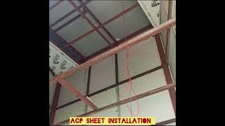 ACP sheet Installation || Aluminum sheet Installation || Recommended Contractor