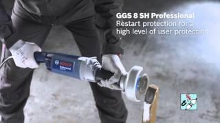 Bosch GGS 8 SH / GGS 18 H Professional Straight Grinders