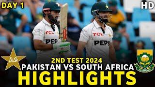 Pakistan vs South Africa 2nd Test DAY 1 Full Match Highlights | PAK vs SA 2nd Test DAY 1 Highlights