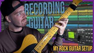 How I Record Guitars! | AXE FX Guitar Setup