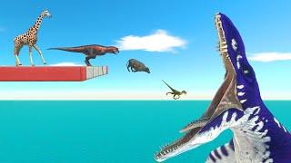 Don't Jump Into Liopleurodon's Mouth - Animal Revolt Battle Simulator