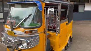 Cng Bajaj maxima z Body work finishing video 