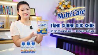 Nutricare Gold mới tăng cường sức khỏe hỗ trợ cơ xương khớp - tim mạch - giấc ngủ